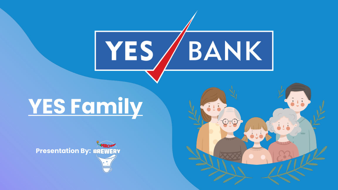 YES Bank deck, slide 1